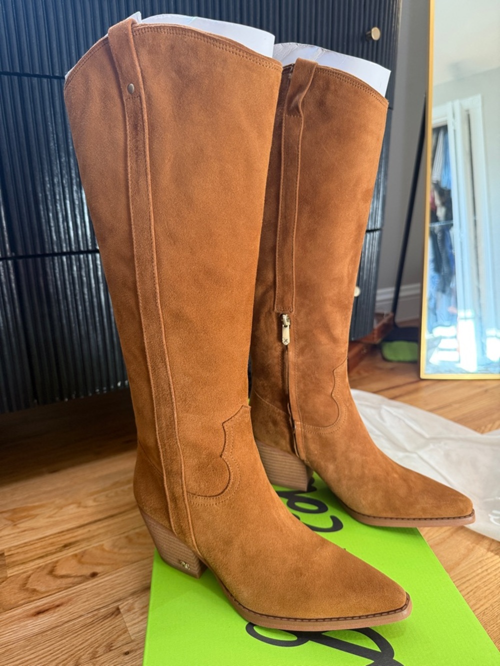 NWT Women's Wyatt Wide-Calf Riding Boot, Women’s 8 Wide Calf - Picture 5 of 5